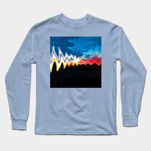 abstract skyline Long Sleeve T-Shirt